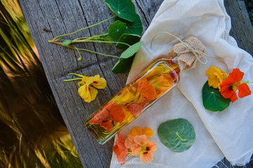 Kapuzinerkresse-Essig: Natürliches Antibiotikum selbst herstellen