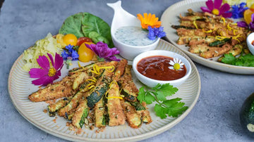 Knusprige Zucchini-Pommes aus dem Ofen – das perfekte Rezept für deine Zucchini-Ernte