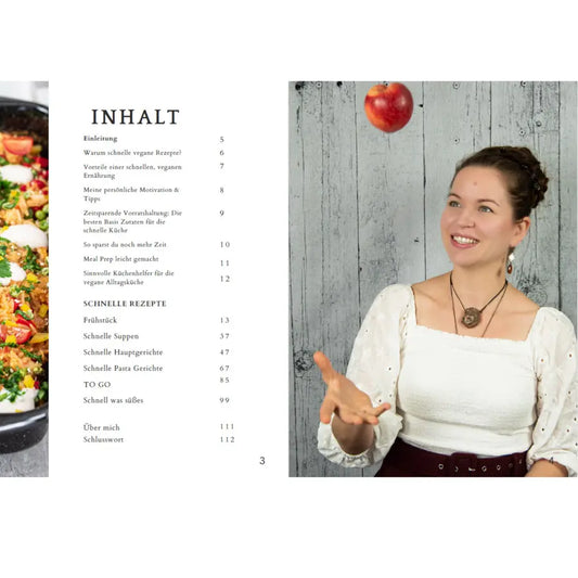 E-Book "Pflanzlich Einfach schnell Kochen" (Vegan)